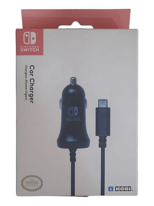 CARREGADOR DE CARRO - NOVO - NINTENDO SWITCH