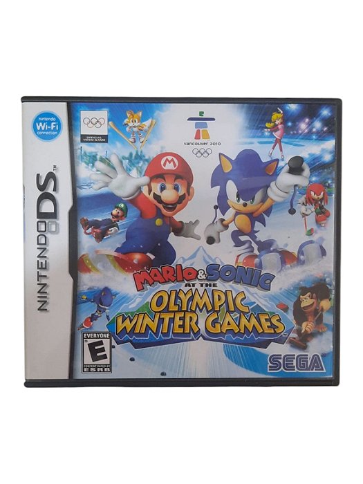 MARIO & SONIC OLYMPIC WINTER GAMES - USADO - NINTENDO DS