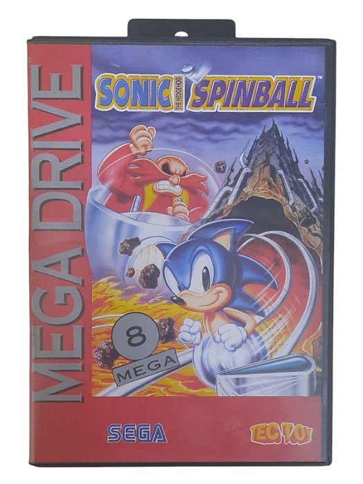 SONIC THE HEDGEHOG SPINBALL - USADO - MEGA DRIVE