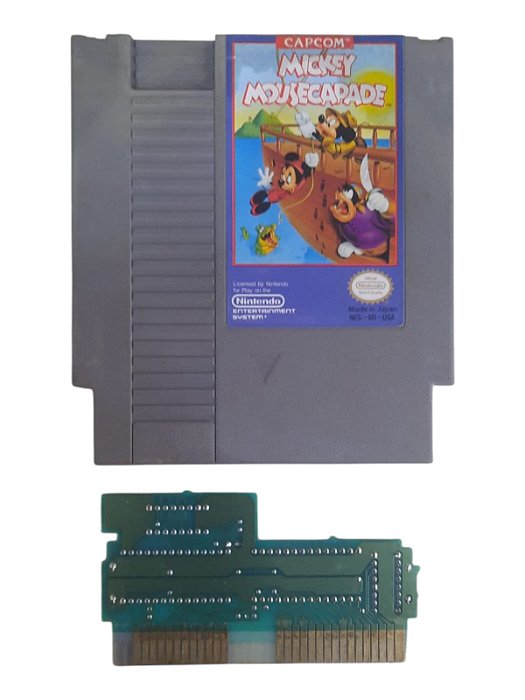 MICKEY MOUSECAPADE - C/ DETALHES - USADO - NINTENDO NES