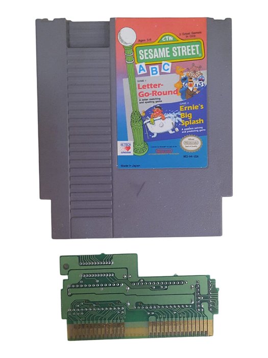 SESAME STREET ABC - USADO - NINTENDO NES