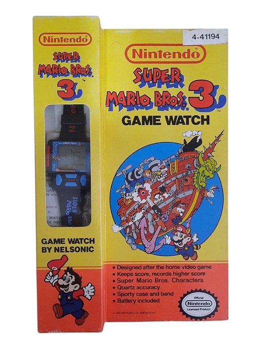 SUPER MARIO BROS 3 GAME WATCH - NOVO