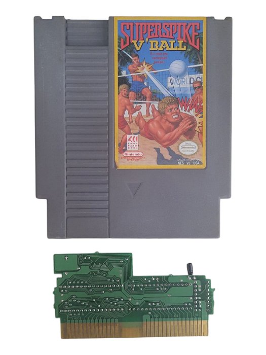 SUPER SPIKE V´BALL - USADO - NINTENDO NES