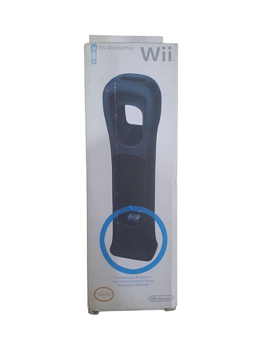 WII MOTION PLUS - NOVO - NINTENDO Wii