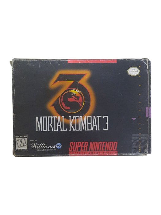 MORTAL KOMBAT 3 - USADO - SUPER NINTENDO