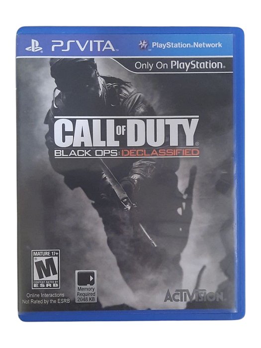 CALL OF DUTY BLACK OPS: DECLASSIFIED - USADO - PSVITA