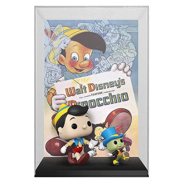 PINOCCHIO & JIMINY CRICKET - 08 - NOVO - FUNKO POP!