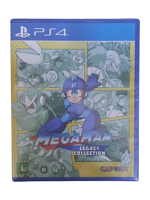 MEGA MAN LEGACY COLLECTION - NOVO - PS4
