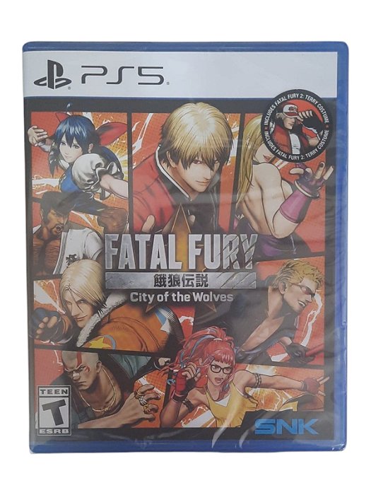 FATAL FURY CITY OF THE WOLVES - NOVO - PS5