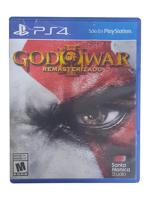 GOD OF WAR III REMASTERIZADO - C/ DETALHES - USADO - PS4