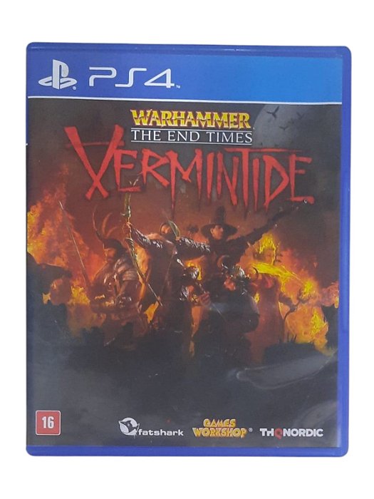 WARHAMMER THE END TIMES: VERMINTIDE - USADO - PS4