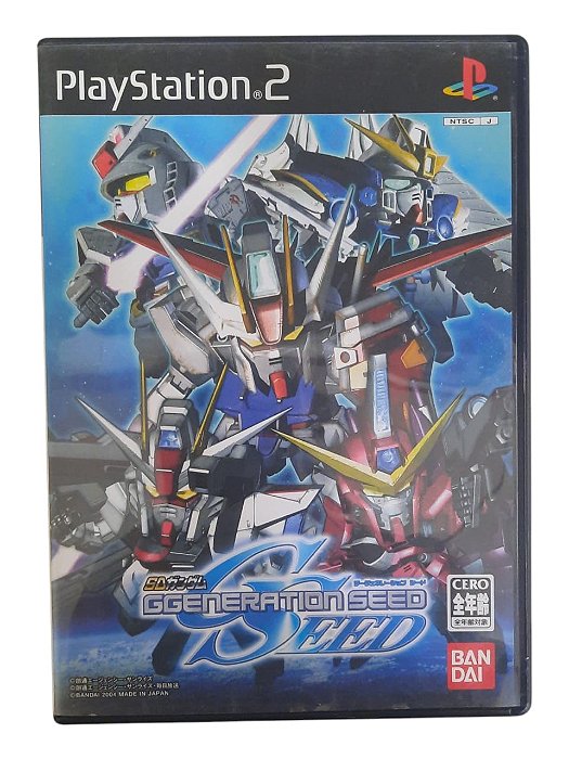 SD GUNDAM: G GENERATION SEED - JAPAN REGION - USADO - PS2