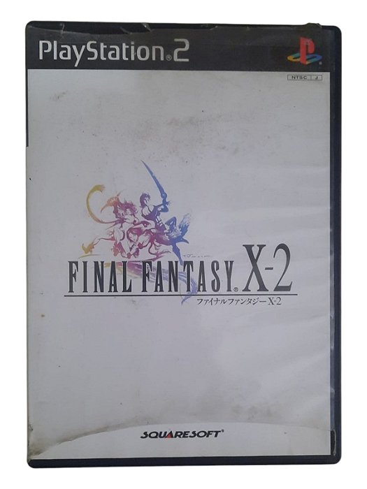 FINAL FANTASY X-2 - C/ DETALHES -  JAPAN REGION - USADO - PS2