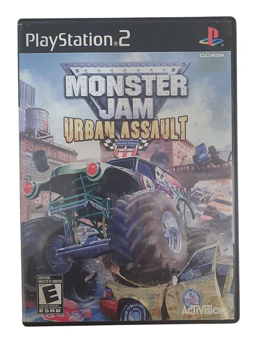 MONSTER JAM URBAN ASSAULT - USADO - PS2