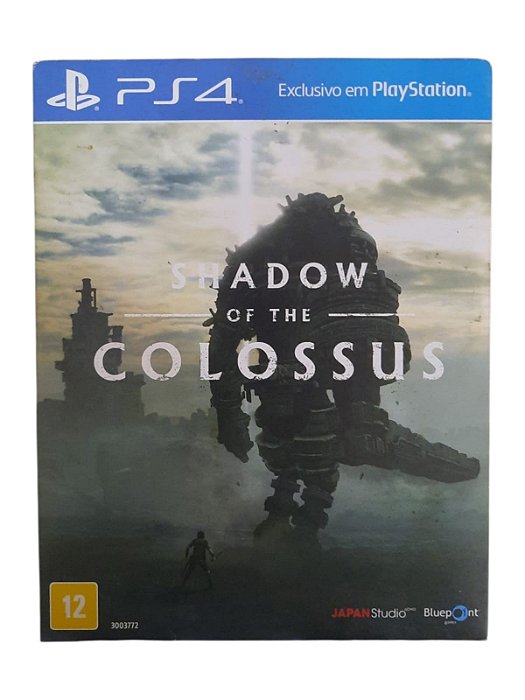 SHADOW OF THE COLOSSUS - USADO - PS4 (CAPA PAPEL)