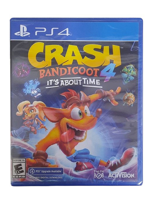 CRASH BANDICOOT 4 IT´S ABOUT TIME - NOVO - PS4