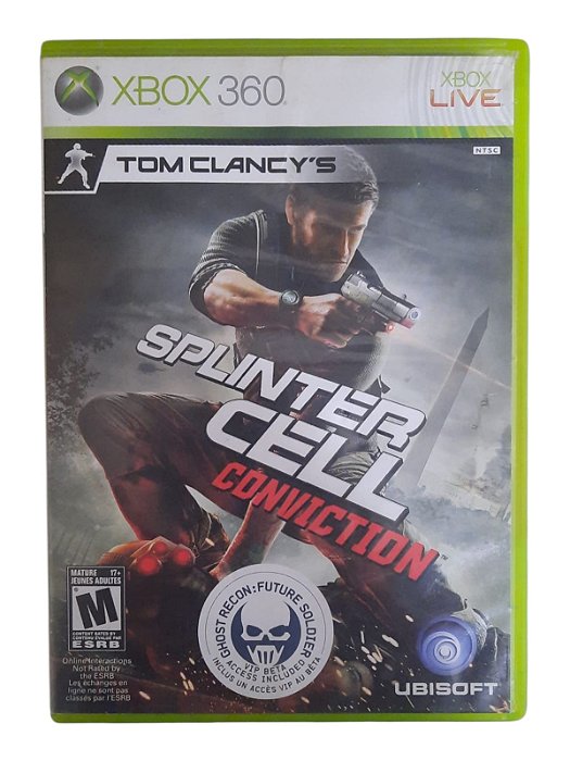 TOM CLANCY´S - SPLINTER CELL CONVICTION - USADO - XBOX 360