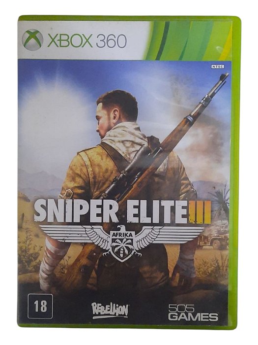 SNIPER ELITE III - USADO - XBOX 360