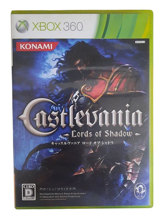 CASTLEVANIA: LORDS OF SHADOW - JAPAN REGION - USADO - XBOX 360