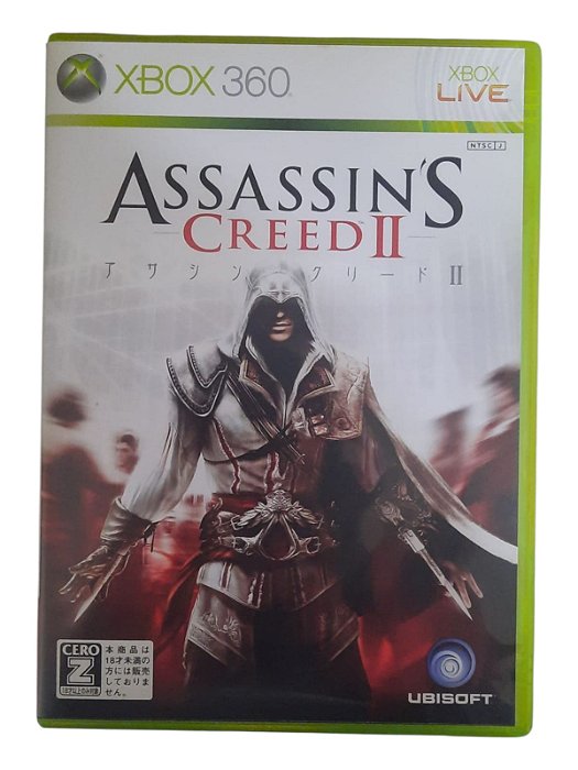 ASSASSIN´S CREED II - JAPAN REGION - USADO - XBOX 360