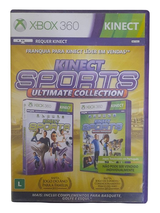 KINECT SPORTS ULTIMATE COLLECTION - USADO - XBOX 360