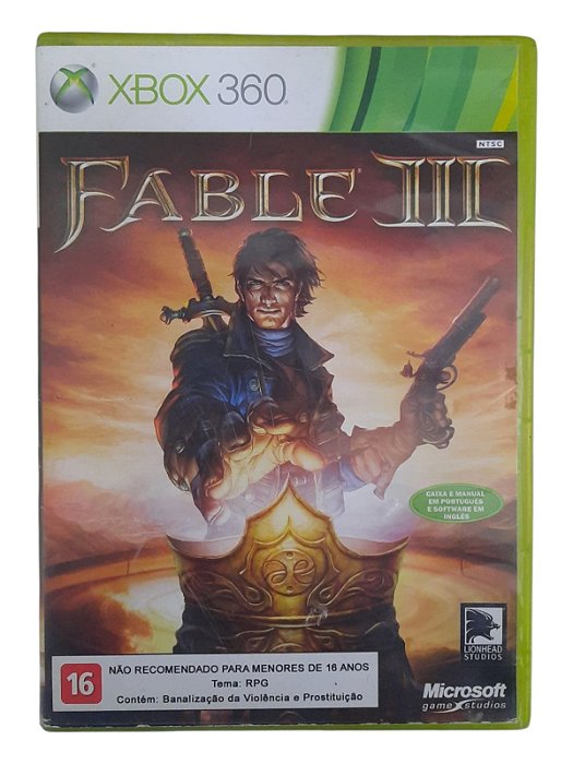 FABLE III - USADO - XBOX 360