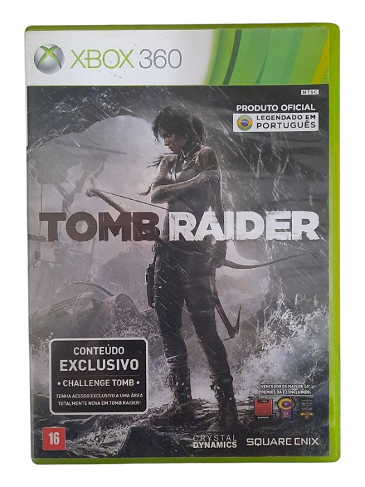 TOMB RAIDER - LEGENDADO EM PT - USADO - XBOX 360