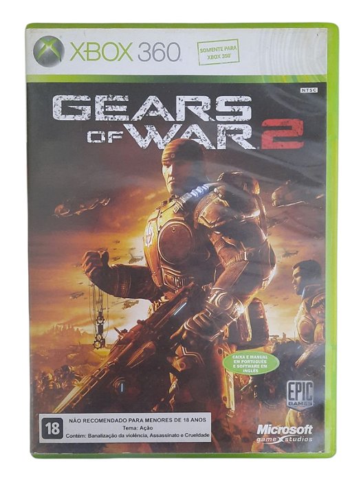 GEARS OF WAR 2 - USADO - XBOX 360