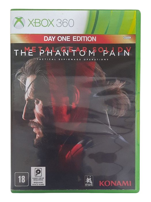 METAL GEAR SOLIDAY - THE PHANTOM PAIN - USADO - XBOX 360