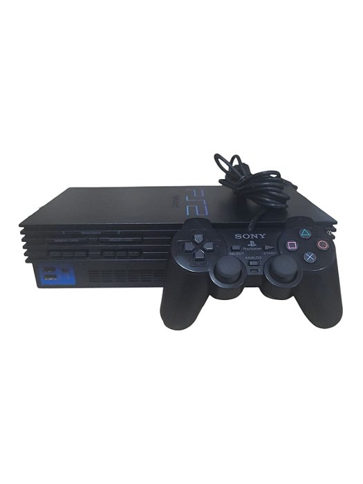 PLAYSTATION 2 FAT - DESBLOQUEADO - USADO