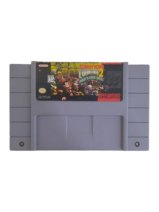 DONKEY KONG COUNTRY 2: DIDDY´S KONG QUEST - USADO - SUPER NINTENDO