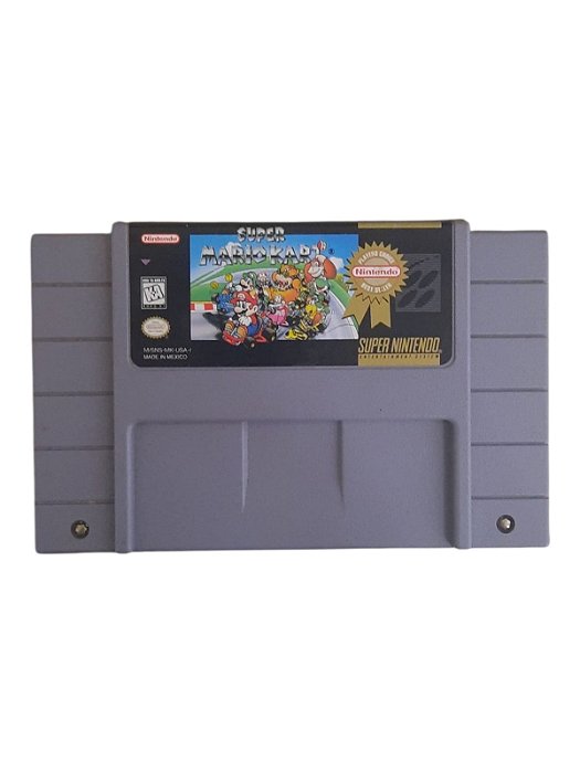 SUPER MARIO KART VERSÃO BEST SELLER - USADO - SUPER NINTENDO