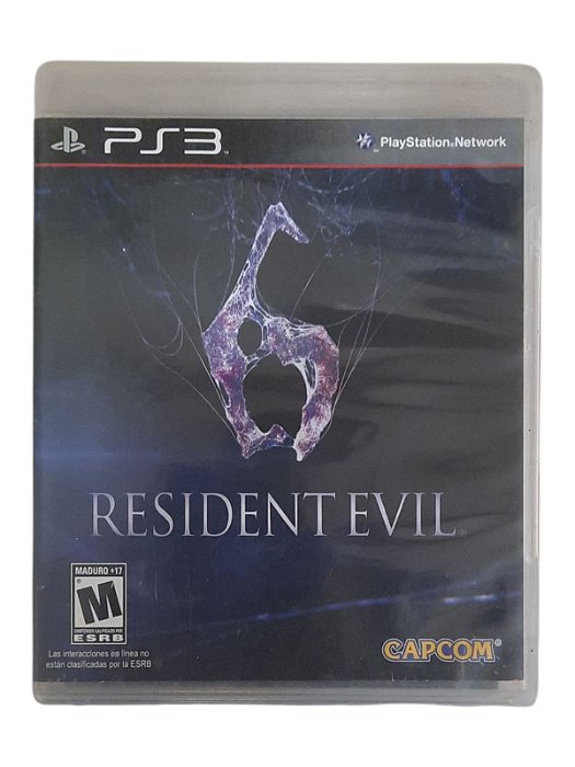 RESIDENT EVIL 6 - REGIÃO ES - USADO - PS3