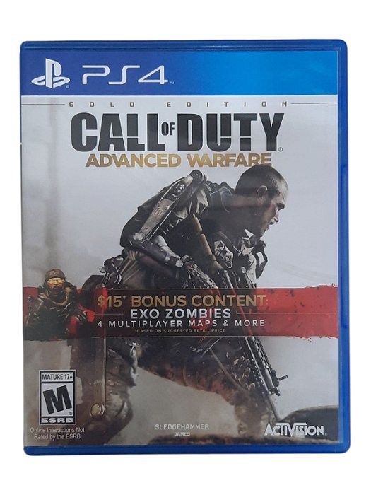 GOLD EDITION: CALL OF DUTY - ADVANCED WARFARE - USADO - PS4