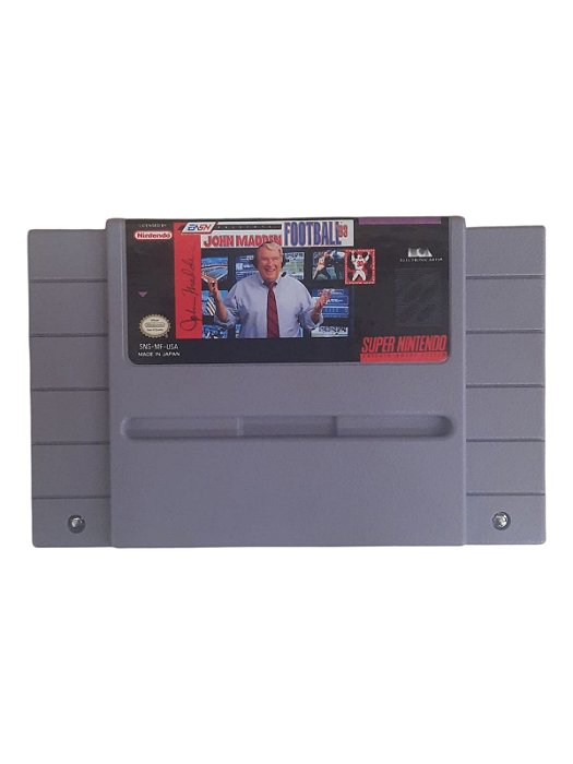 JOHN MADDEN FOOTBALL 93 - USADO - SUPER NINTENDO