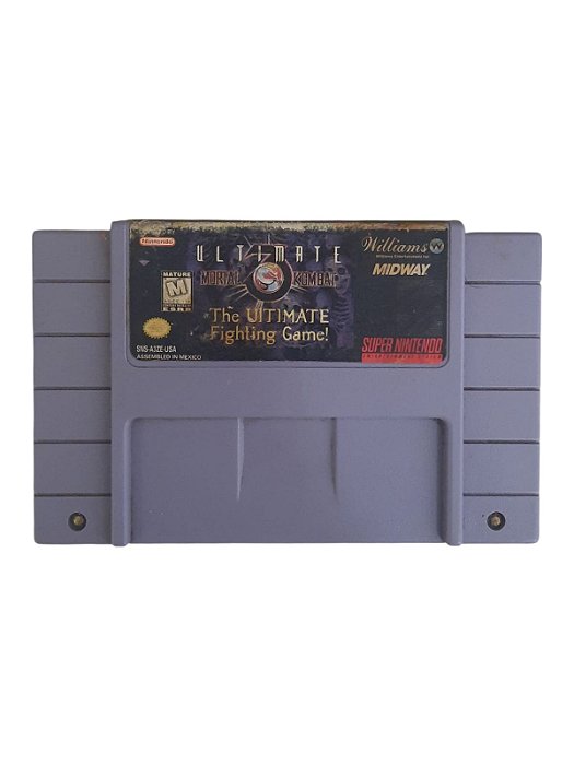 ULTIMATE MORTAL KOMBAT 3 - USADO - SUPER NINTENDO