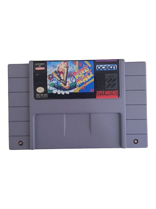 DENNIS THE MENACE - USADO - SUPER NINTENDO