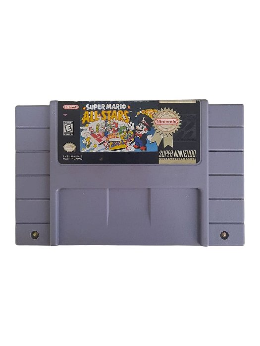 SUPER MARIO ALL STARS - MILLION SELLER - USADO - SUPER NINTENDO