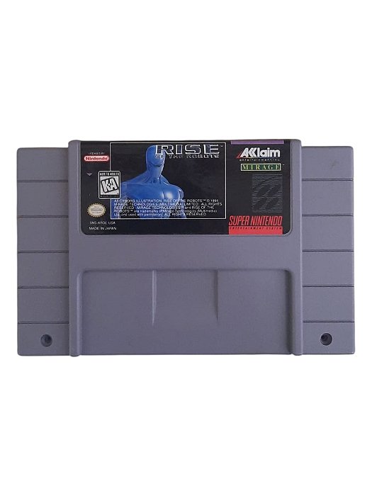 RISE OF THE ROBOTS - USADO - SUPER NINTENDO