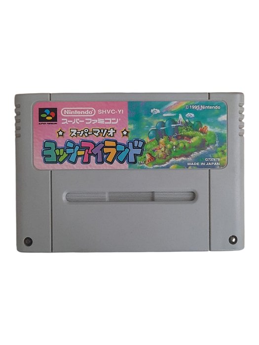 SUPER MARIO: YOSHI´S ISLAND - USADO - SUPER FAMICOM