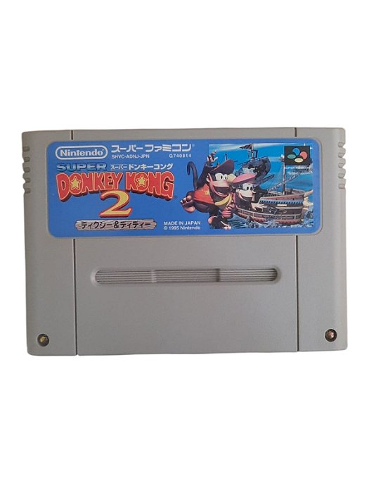 SUPER DONKEY KONG 2 - JAPAN REGION - USADO - SUPER FAMICOM
