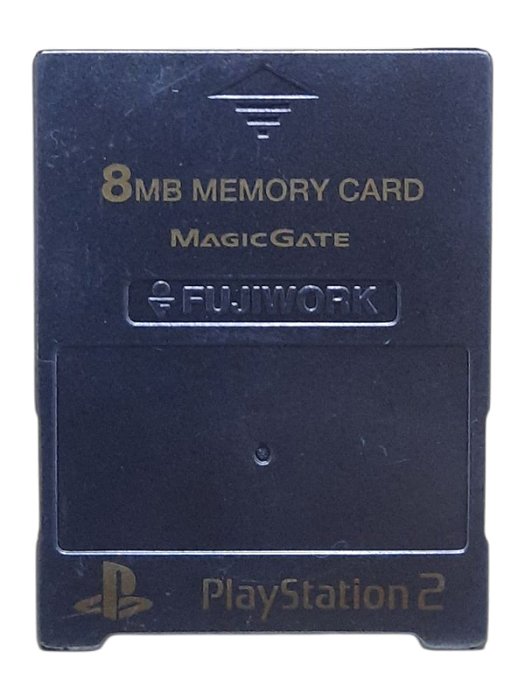 MEMORY CARD 8MB FUJIWORK - CHUMBO - USADO - PLAYSTATION 2