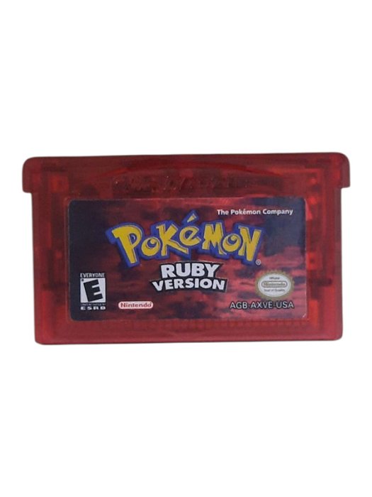 POKÉMON RUBY VERSION - USADO - GAME BOY ADVANCE