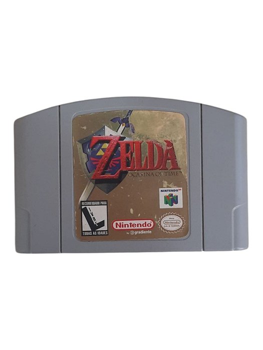 THE LEGEND OF ZELDA: OCARINA OF TIME - C/ DETALHES - USADO - NINTENDO 64