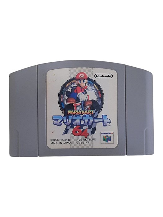 MARIO KART 64 - JAPAN REGION - USADO - NINTENDO 64