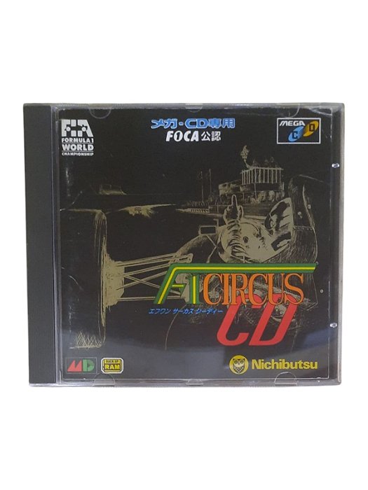 F1 CIRCUS CD - USADO - MEGA CD