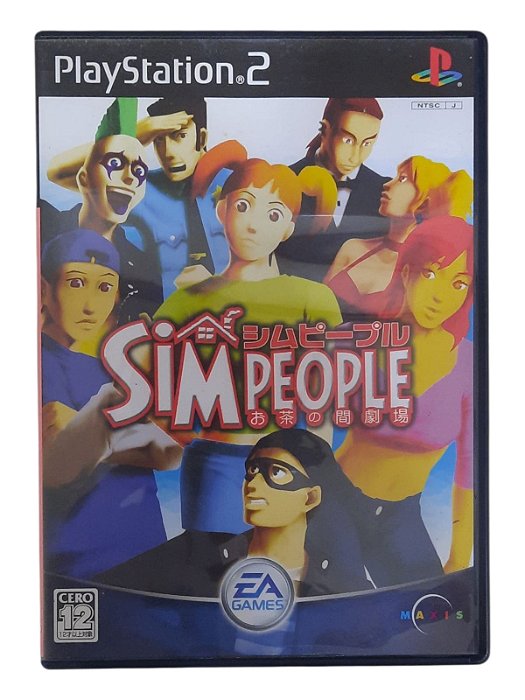 THE SIM PEOPLE - JAPAN REGION - USADO - PS2