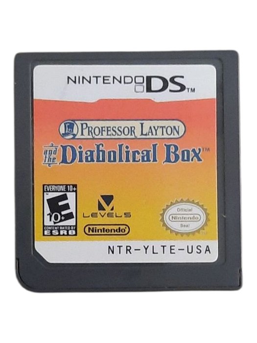 PROFESSOR LAYTON DIABOLICAL BOX - USADO - NINTENDO DS