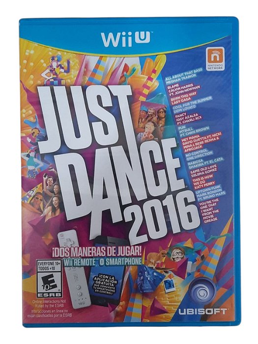 JUST DANCE 2016 - USADO - NINTENDO Wii U