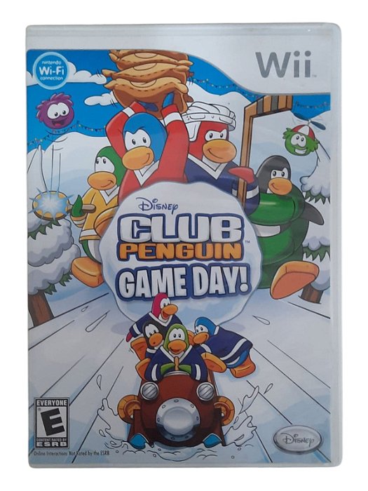 CLUB PENGUIN GAME DAY - USADO - NINTENDO Wii